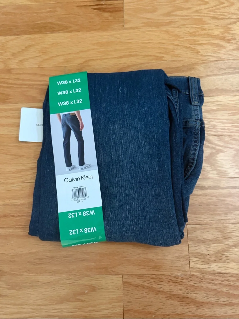 Calvin Klein Indigo Straight-Leg Jeans